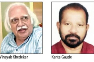 President of India presents Sangeet Natak Akademi awards to Vinayak Khedekar and Kanta Gaude