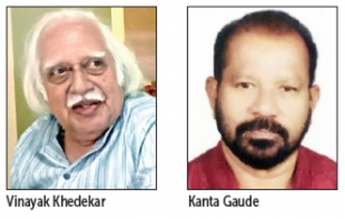 President of India presents Sangeet Natak Akademi awards to Vinayak Khedekar and Kanta Gaude