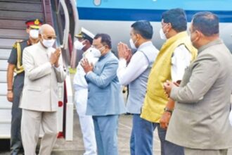Prez Kovind arrives on 3-day State visit
