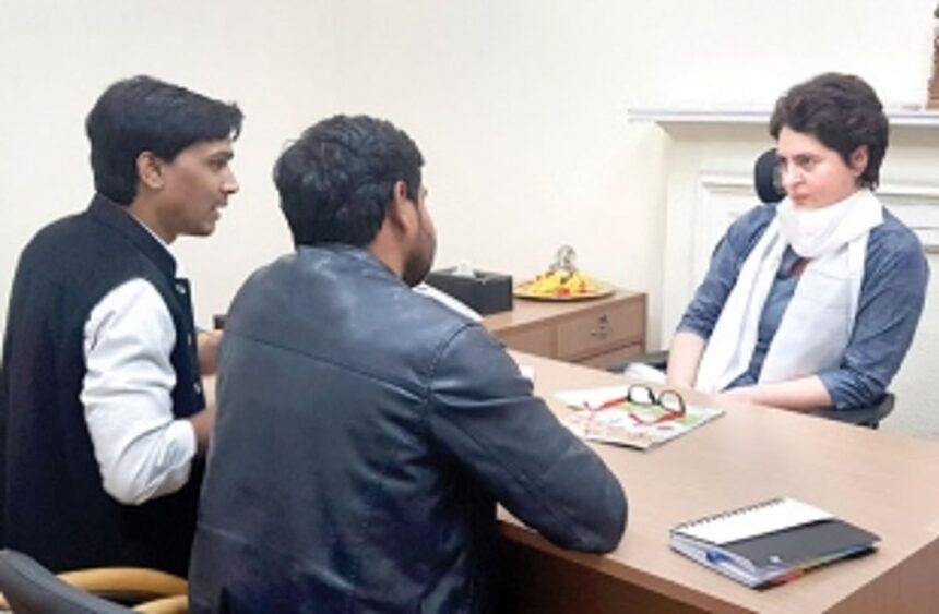Priyanka Gandhi assumes charge as AICC general secretary