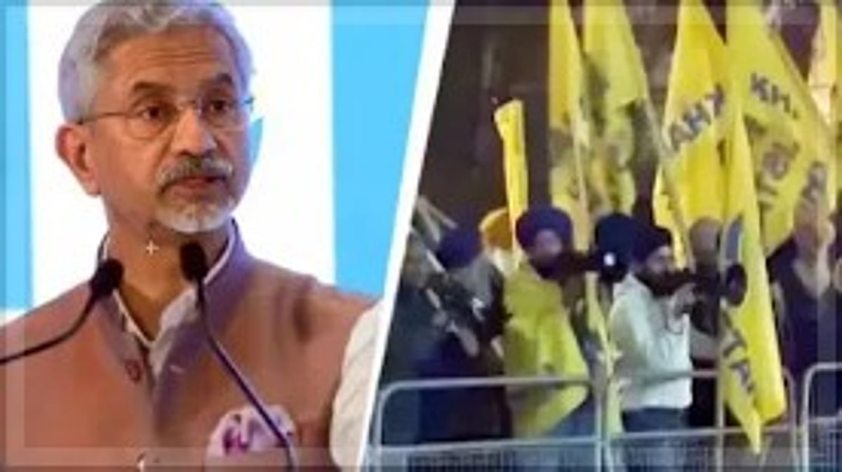 Pro-Khalistan Protesters Disrupt S. Jaishankar's Visit to London; MEA Condemns Security Breach