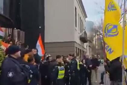 Pro-Khalistan protesters clash with India’s Independence Day event in Melbourne