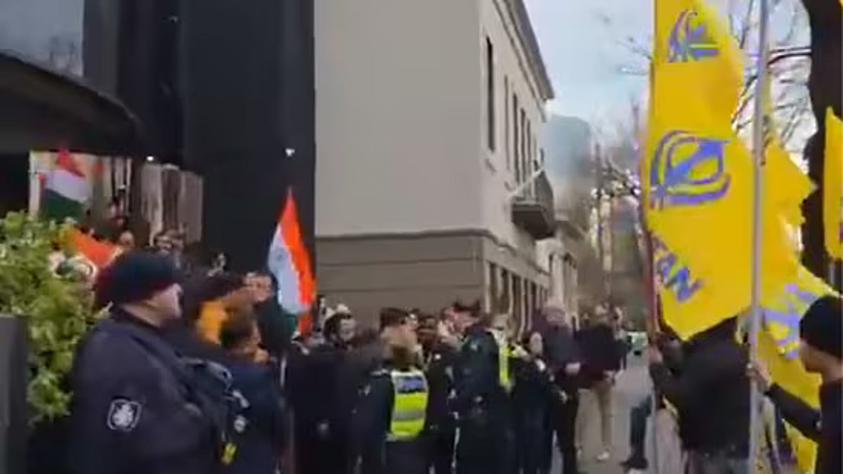 Pro-Khalistan protesters clash with India’s Independence Day event in Melbourne