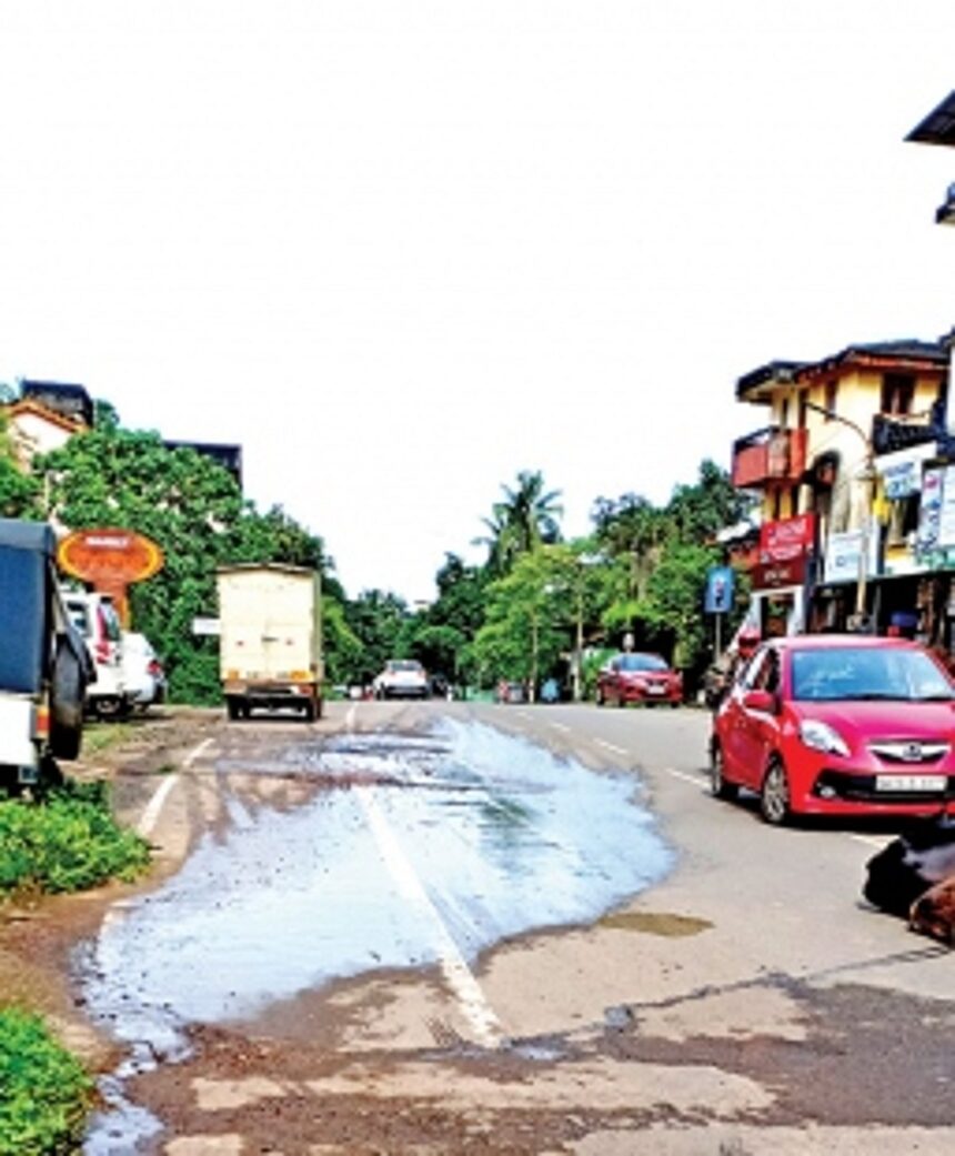 Prompt PWD measures needed on Fatorda road 1 Prompt PWD measures needed on Fatorda road