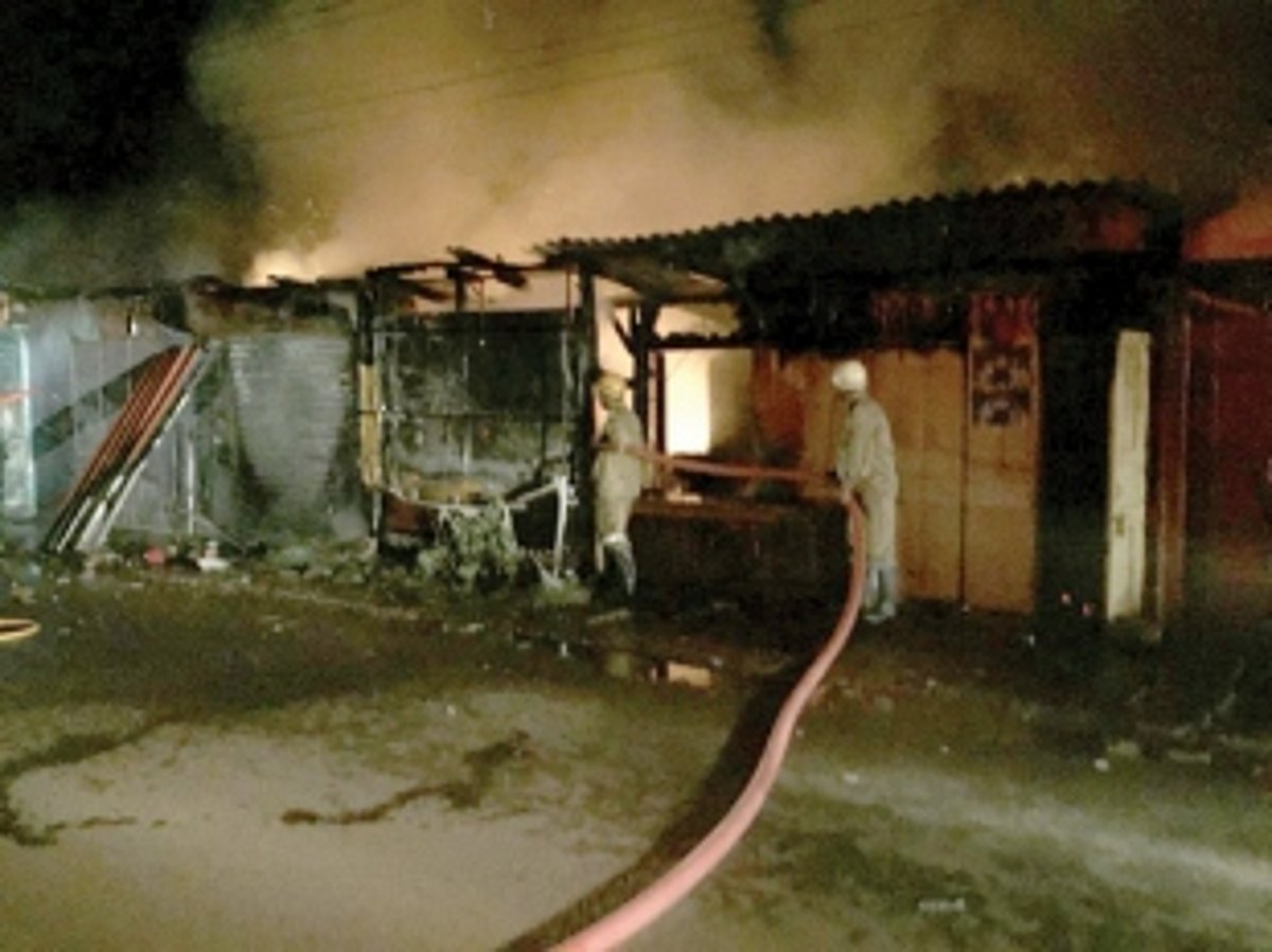 Property worth Rs 8.50 lakh  destroyed in Mapusa fire