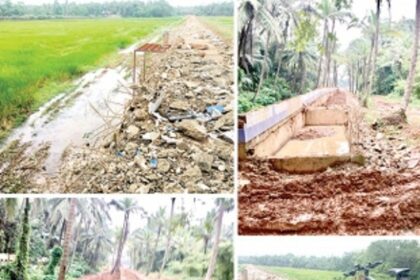 Protect century-old natural fresh  water lake at Orlim