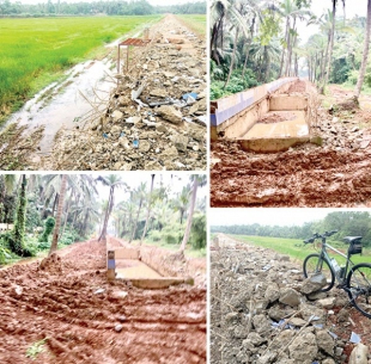 Protect century-old natural fresh  water lake at Orlim