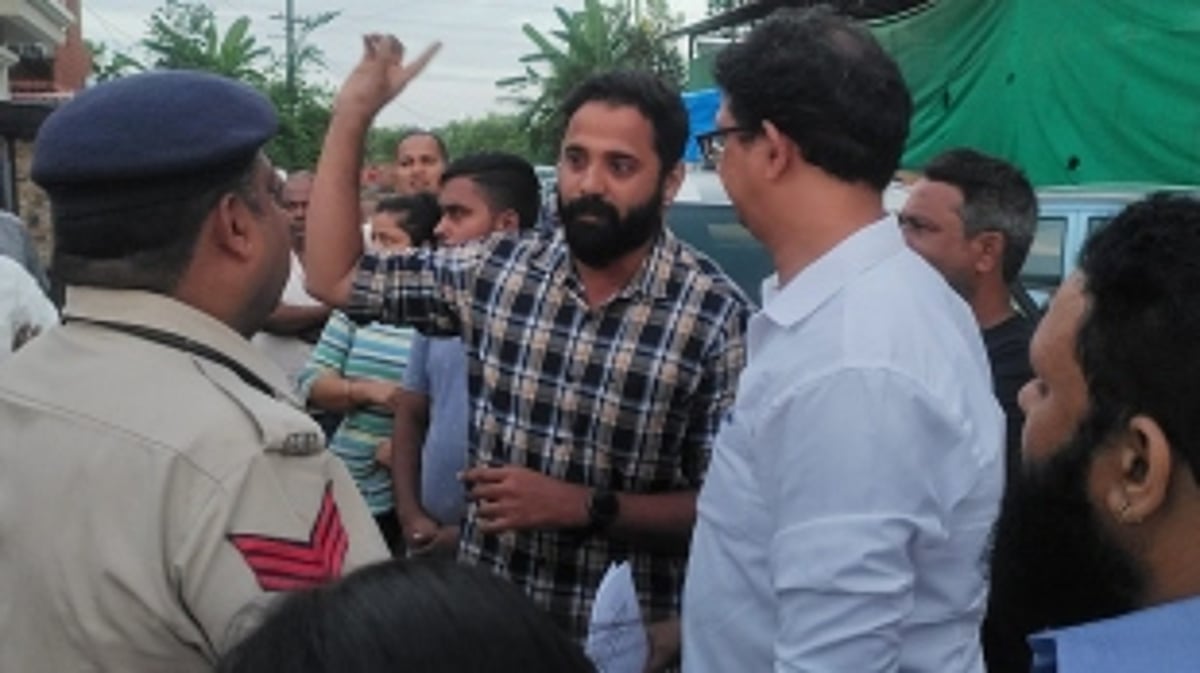 Protest Erupts After Siblings Brutally Attacked by Rottweiler in Taleigao: Locals Demand Action