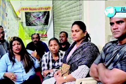 Protest against Bhutani Infra at Sancoale continues to gather steam