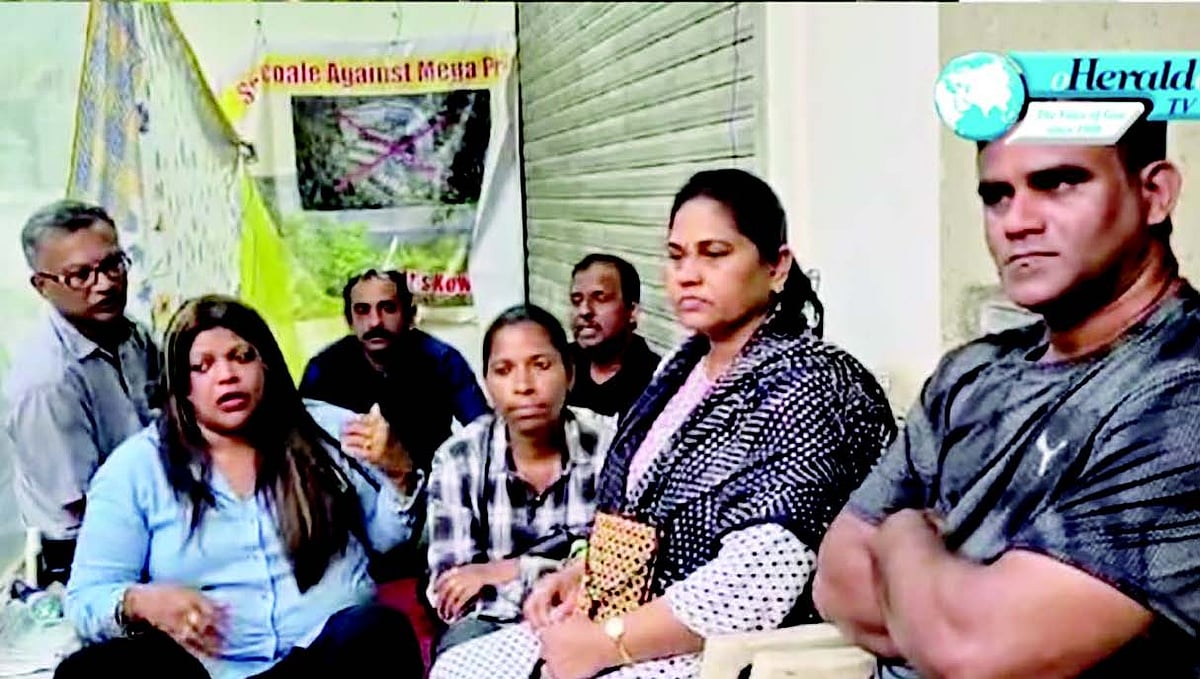 Protest against Bhutani Infra at Sancoale continues to gather steam