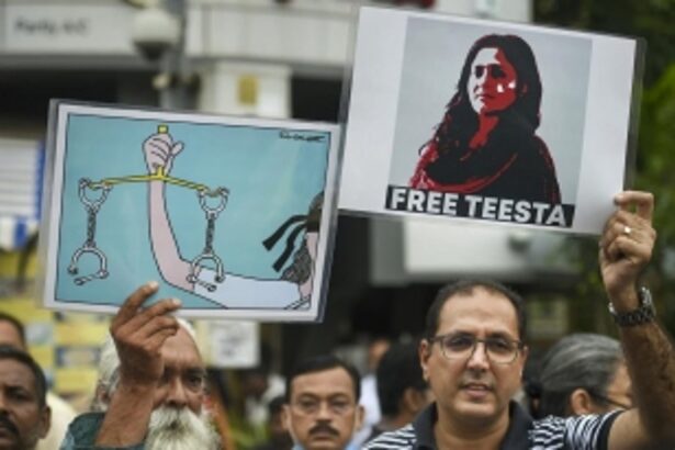 Protest for Teesta denied permission