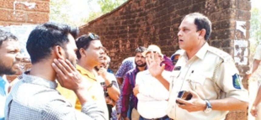 Protests over injustice to Goans by pharma cos stopped by police