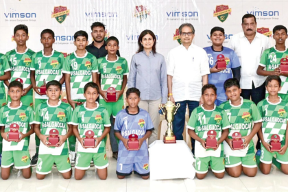 Proud Moment for Salgaocar FC as U-13 Squad Celebrated for GFA League Triumph