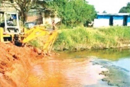 Public outcry after agency fills heritage water body with earth