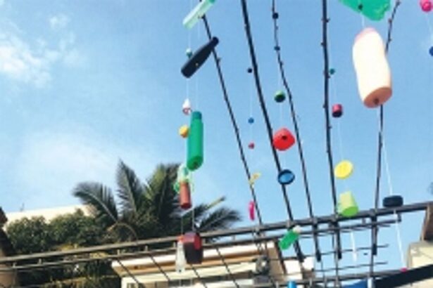 Purging plastic