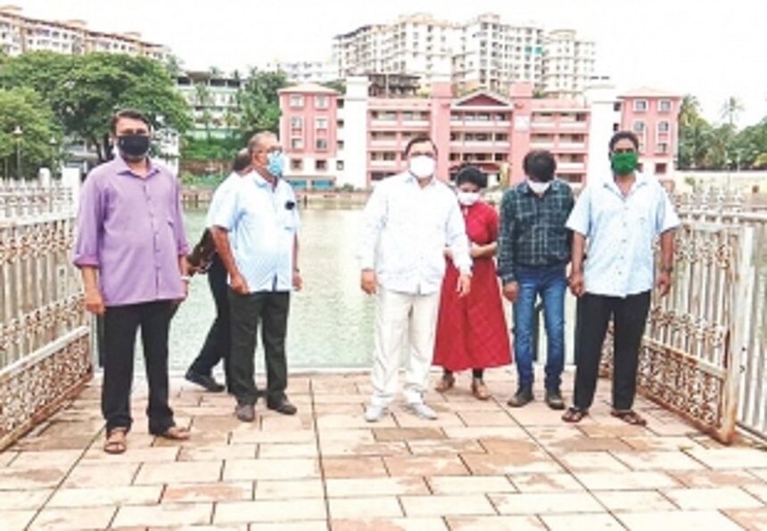 P’yat Min inspects Vaddem Lake, ahead of Ganesh Chaturthi 1 P’yat Min inspects Vaddem Lake, ahead of Ganesh Chaturthi