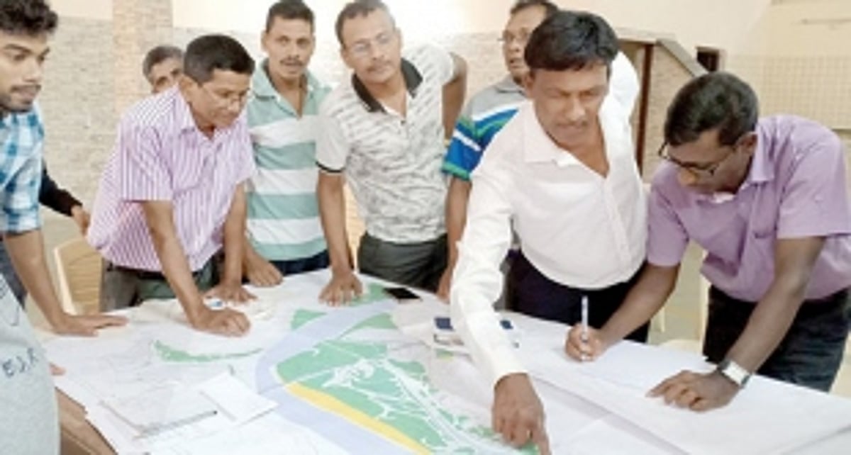 Quelossim gram sabha  prepares village CZMP