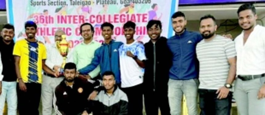 Quepem Government College, MES emerge champions