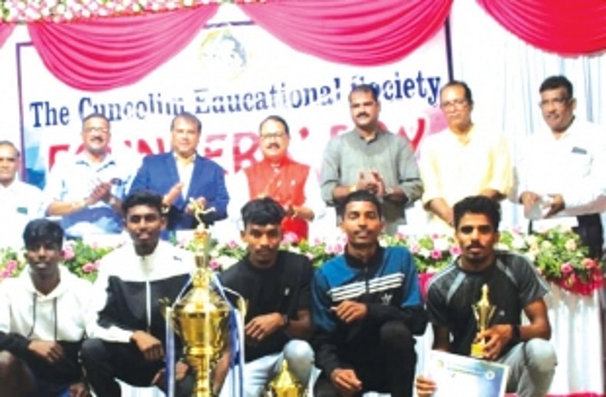 Quepem Govt College bags first  place in team championship
