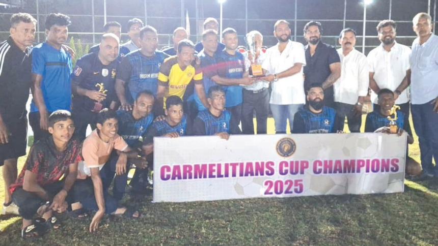 Quepem Veterans Clinch 1-0 Victory Over Ilhas Veterans to Win 1st Carmelitians Veterans Football Cup 1 Quepem Veterans Clinch 1-0 Victory Over Ilhas Veterans to Win 1st Carmelitians Veterans Football Cup