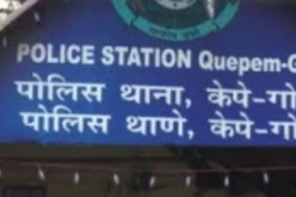 Quepem police hold flag march to instill confidence among voters