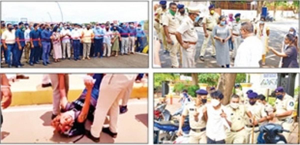 Questions raised as to why Section 144 applies only for public, not govt events