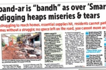 RIBANDAR ROARS: Is it May? Is it June? Is there any deadline for the misery to end?