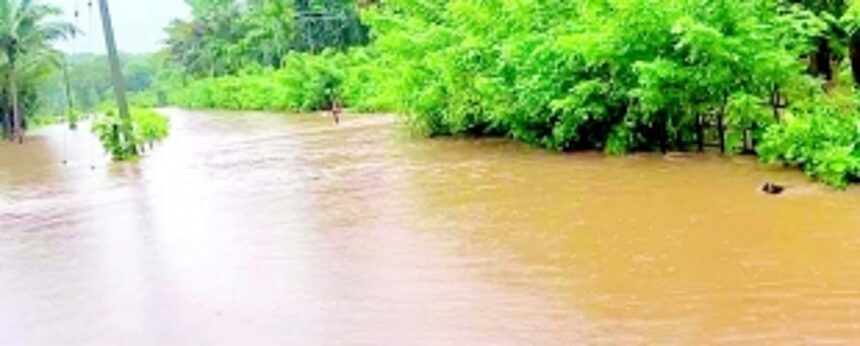 ROAD OR RIVER? Guleli- Murmune road submerged