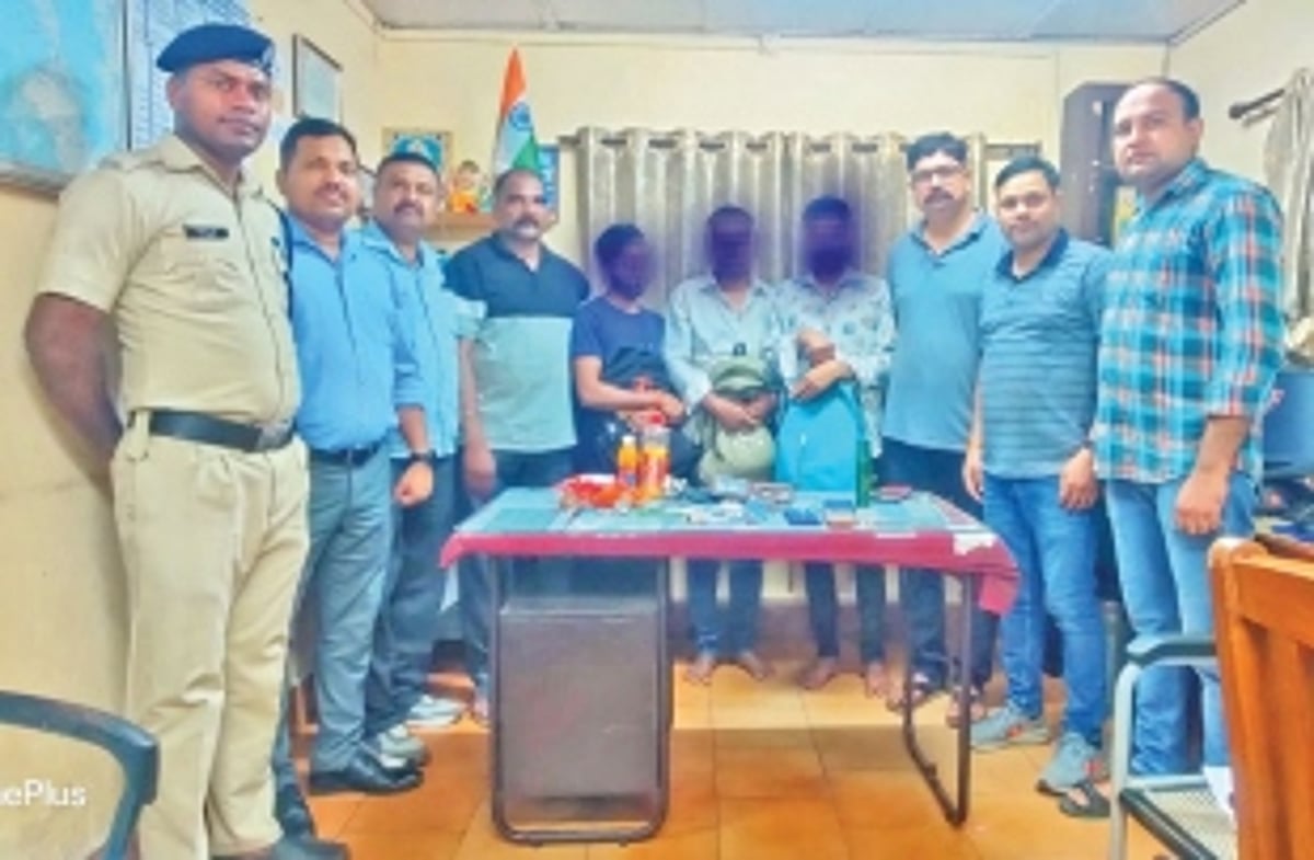 RPF busts gang drugging, robbing train passengers; three arrested in Margao