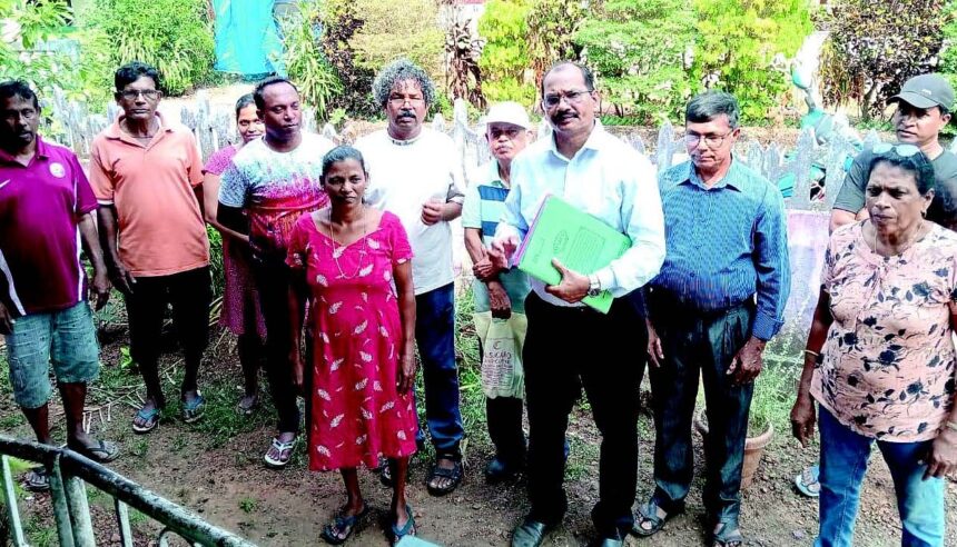 RVNL completes land demarcation at Velsao amidst heavy police protection
