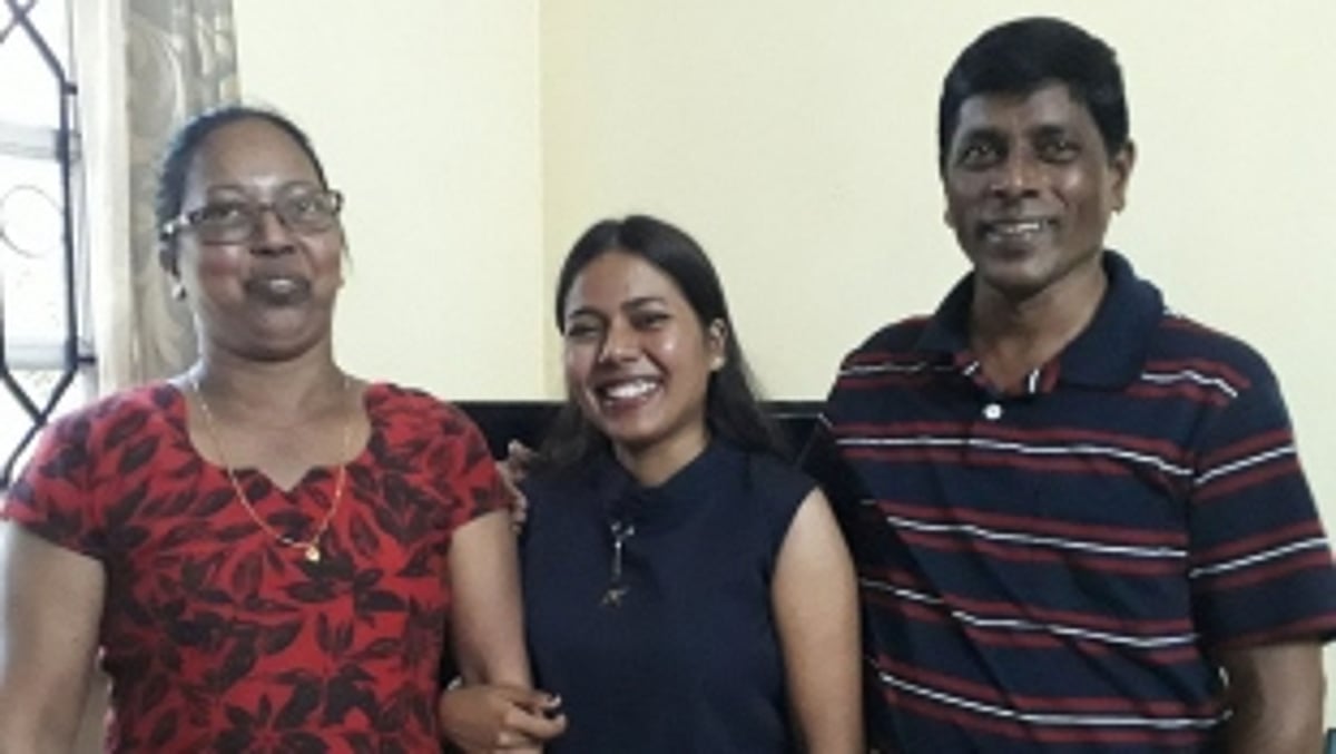 Rachel providentially returned to Goa from Ukraine just before the war