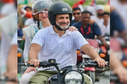 Rahul Gandhi Gifts New Pulsar to Bihar Dhaba Owner Who Lost Bike in Rally