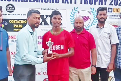 Raia SC to meet Fr Agnelo YSC
in final on Sunday
