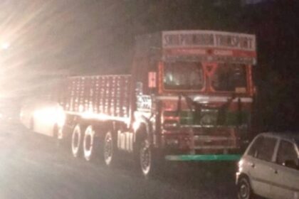 Raia Village Panchayat up in arms over  congestion created by parking of trucks