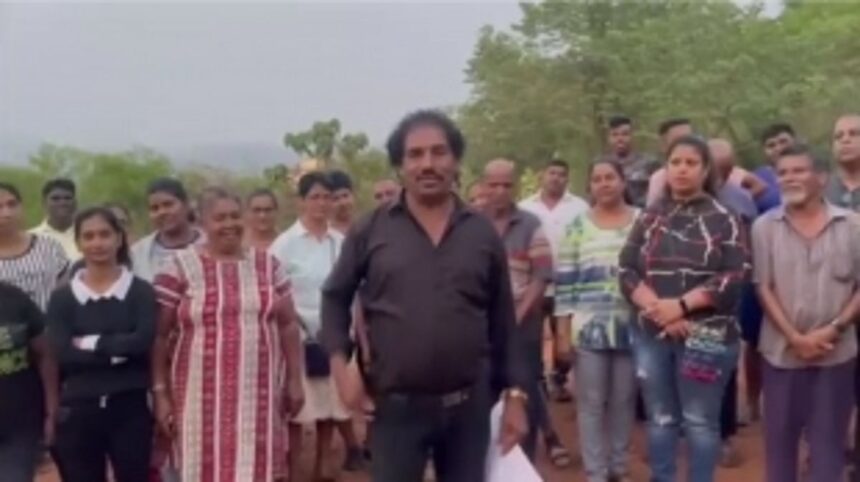 Raia villagers oppose alleged illegal hill cutting near Raia, Sonsodo dump yard, Demands action