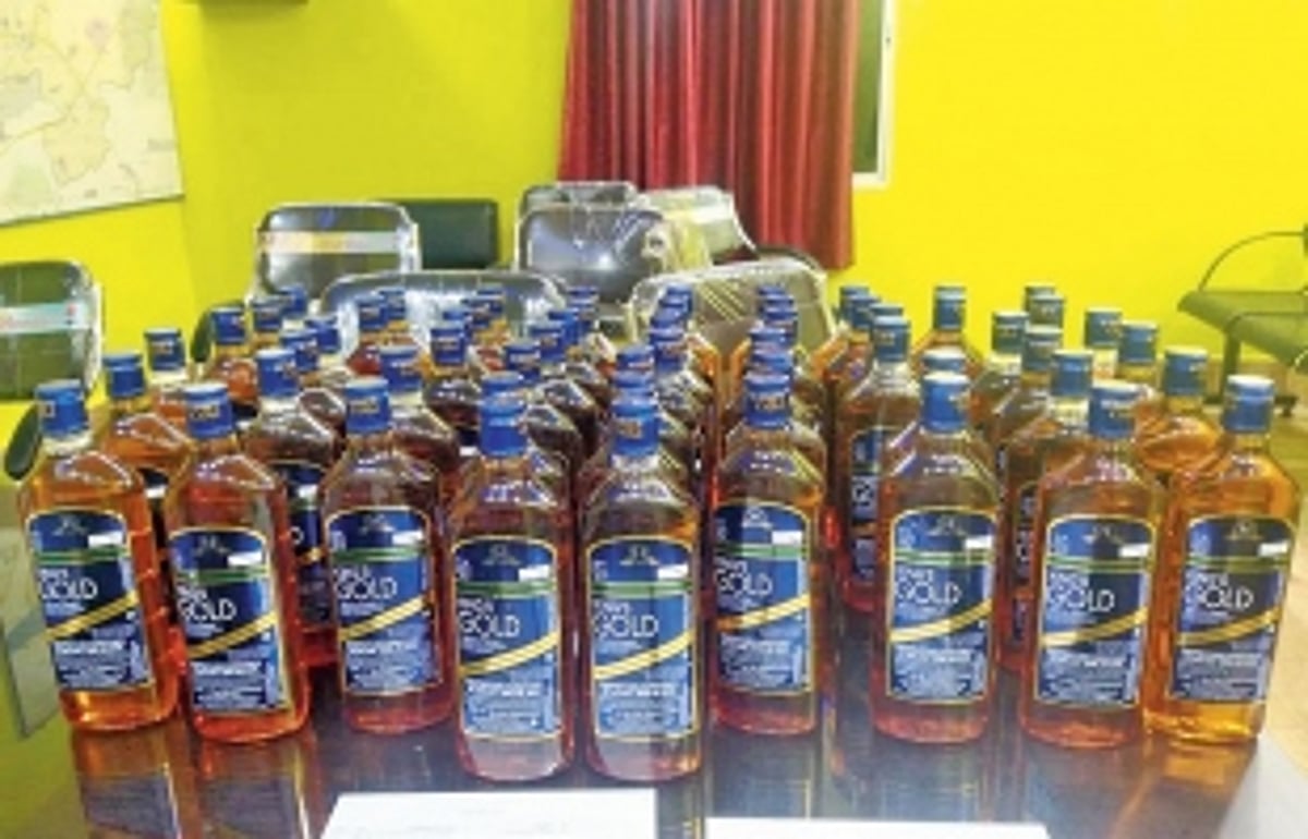 Railway Police seize 25 liquor bottles in Vasco