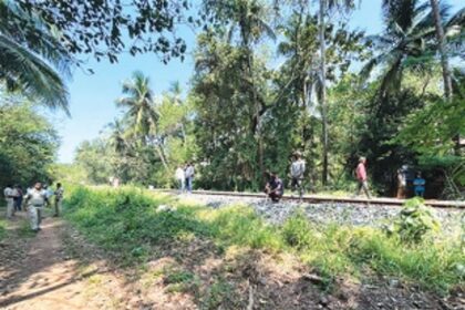 Railway authorities fell trees, dump debris after barging into private land, allege  Velsao residents