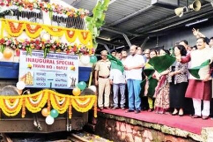 Railways MoS admits doubling  of tracks in Goa hits roadblock