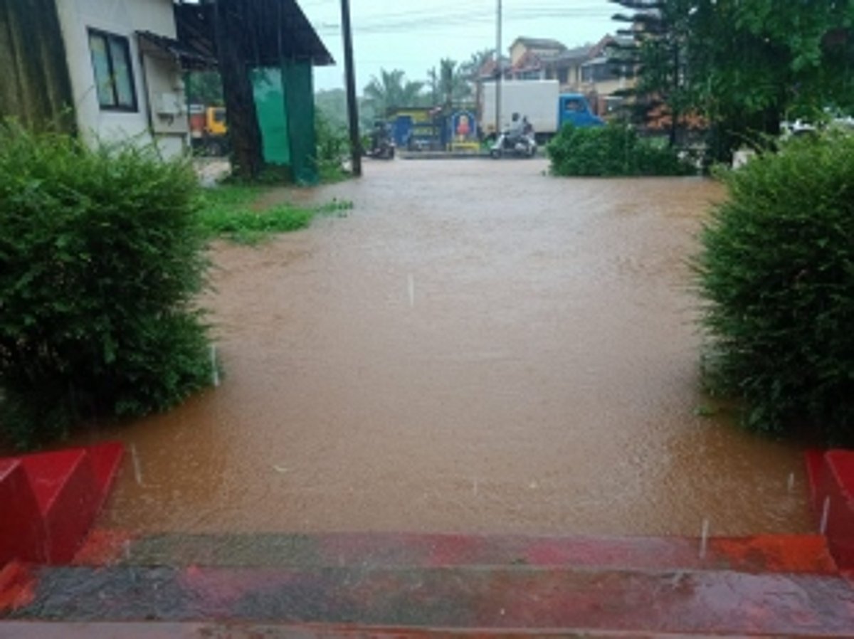 Rain causes widespread devastation all over Goa on Friday