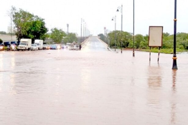 Rain fury pauses normal life