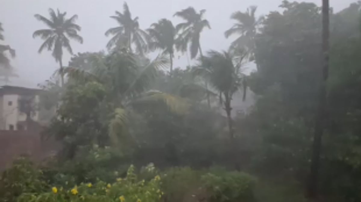 Rainfall Hits Goa: Mormugao Tops with 68.2mm