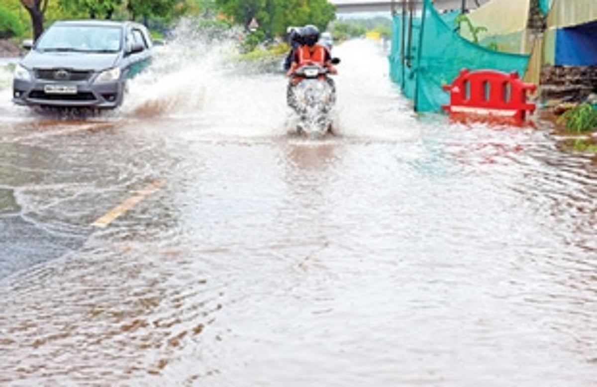 Rainfall to continue for next 2 days; retreating rains lash several parts of Goa
