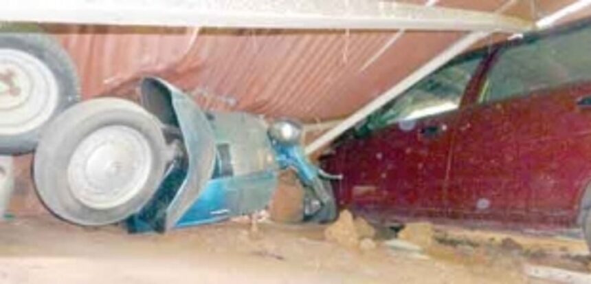 Rains bring respite from heat, but wreak havoc in Ponda 1 Rains bring respite from heat, but wreak havoc in Ponda
