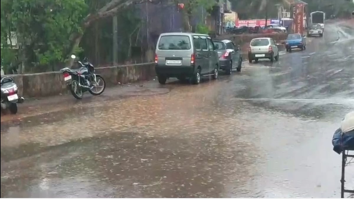 Rains lash many parts of Goa, people caught unawares