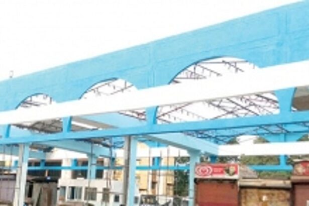 Rains round the corner, but Ponda  bus stand facelift trudges on