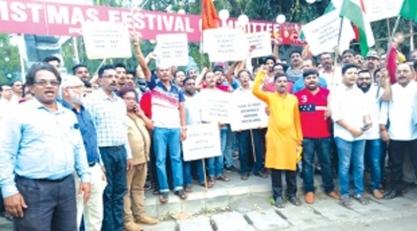 Rally organised in Ponda in support of CAA 1 Rally organised in Ponda in support of CAA
