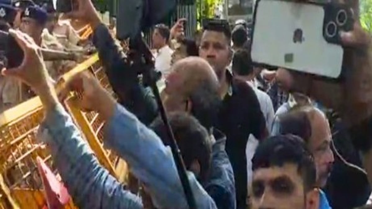 Rama Kankonkar Assault: Protestors Gather Near CM’s Residence, Delegation Meets Chief Minister; Media Barred