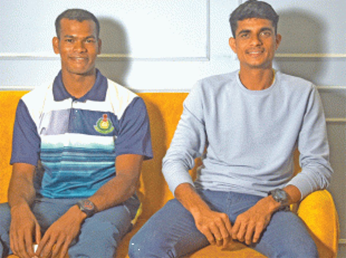 Rama, Nitin overcome hurdles for gold