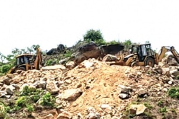 Rane vows action against culprits behind hill-cutting at Cacnamoddi before July 22