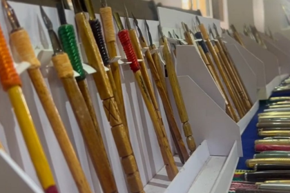 Rare Pen Exhibition at CTN School Showcases 100-Year-Old Writing Instruments and Sustainability Message